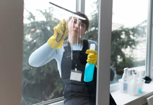 Nettoyage de vitres intérieures et extérieures à Verneuil-l'Étang